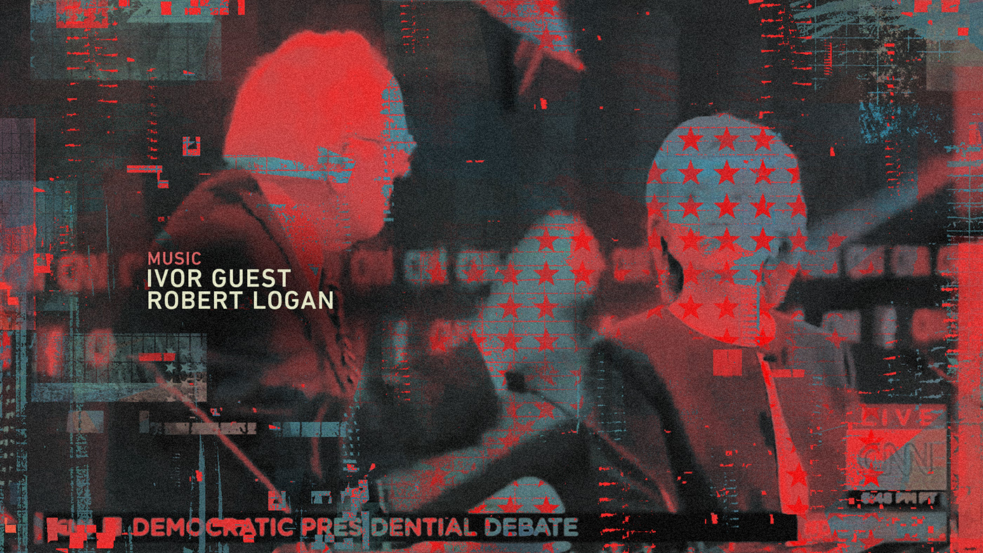 digital Documentary  Glitch glitchy graphic design  motion graphics  Opening Title politic politics
