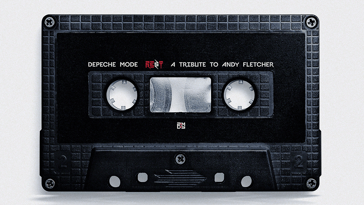 Depeche Mode typography   key visual album cover album art 80s art direction  design 3D Logo Design