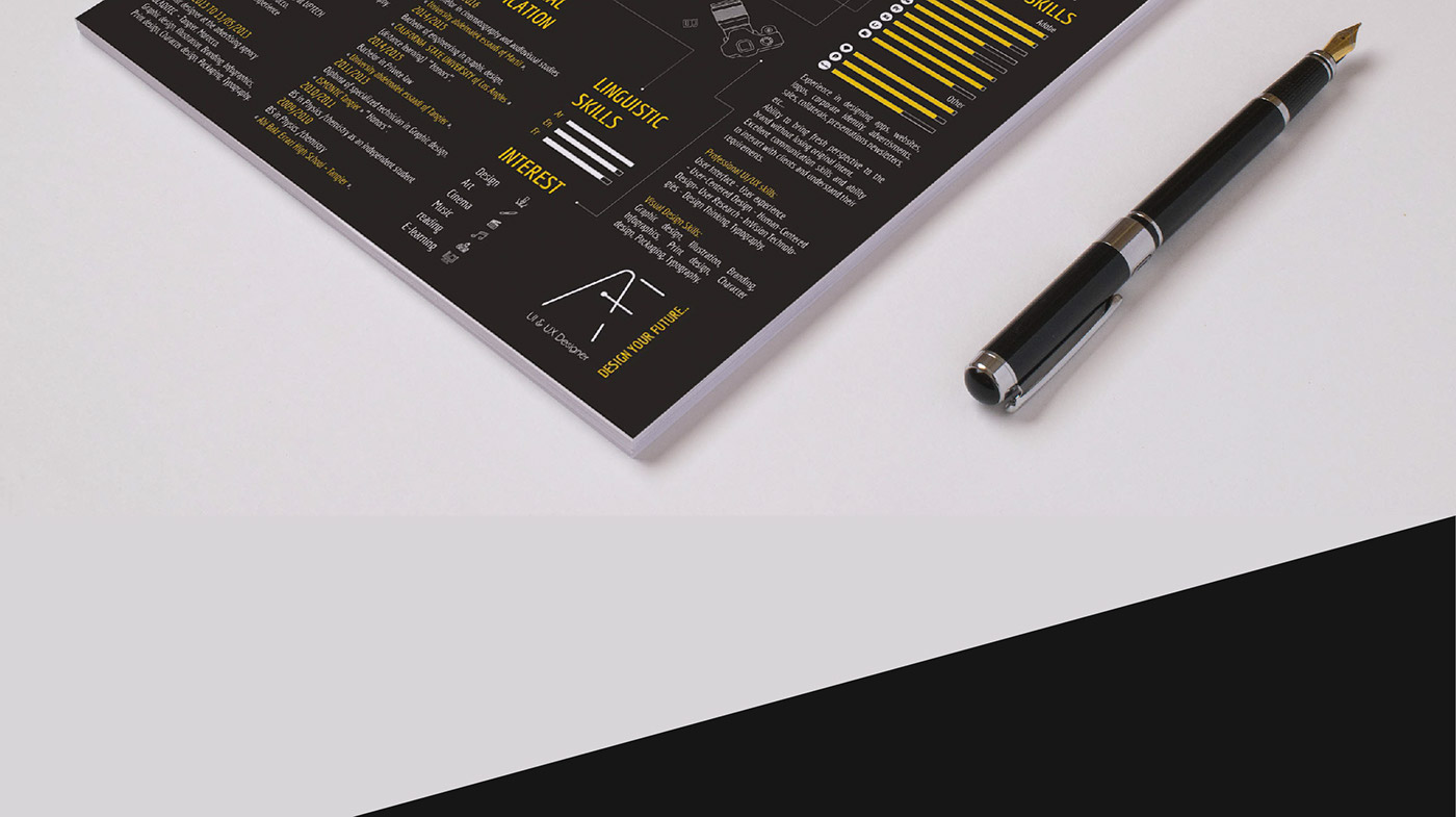 Resume free template Layout Experience CV Curriculum Vitae design graphic design  profile
