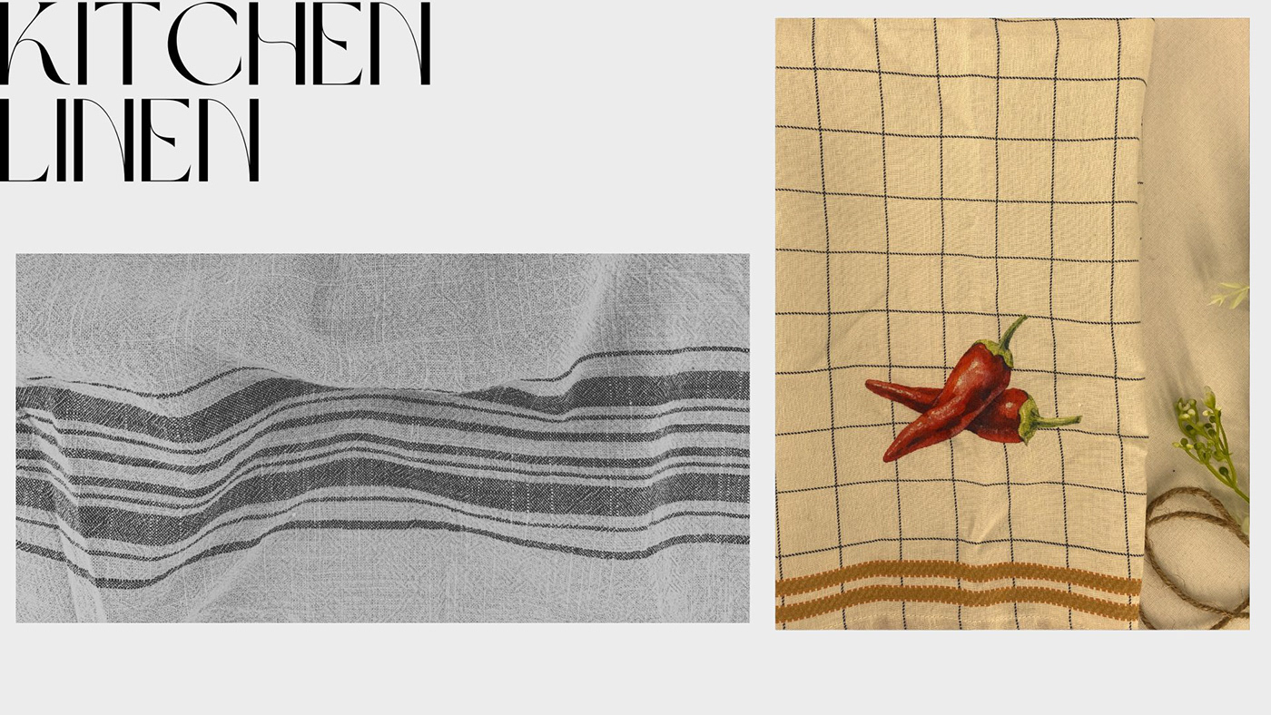 kitchen design design seamless pattern dobby weaving Wovens print design  kitchenlinen