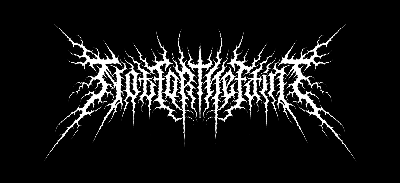 black metal Blackletter Calligraphy   dark art gothic lettering Logo Design logofolio Logotype metal logo