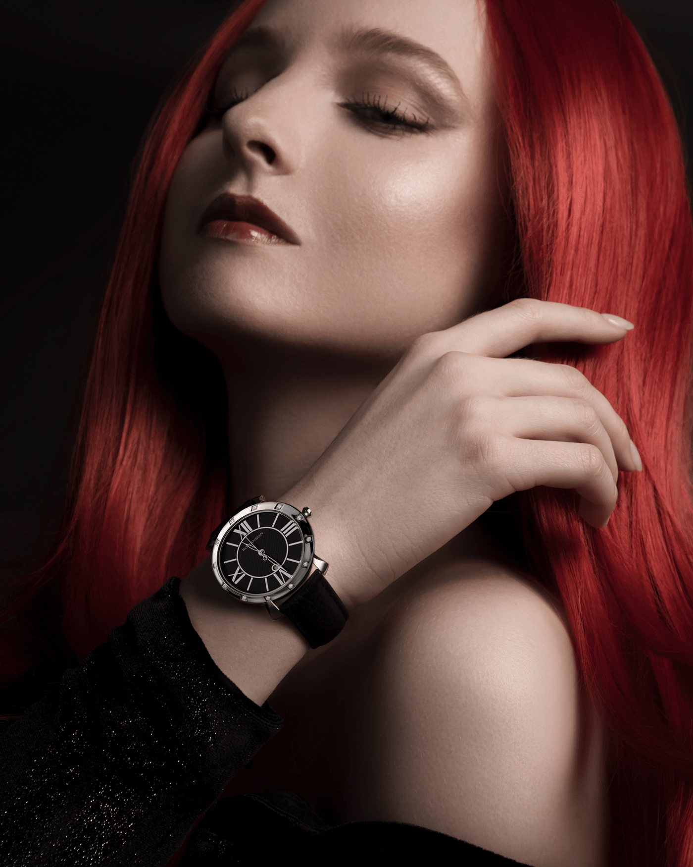 beauty clean luxury model modern Photography  portrait professional Watches woman