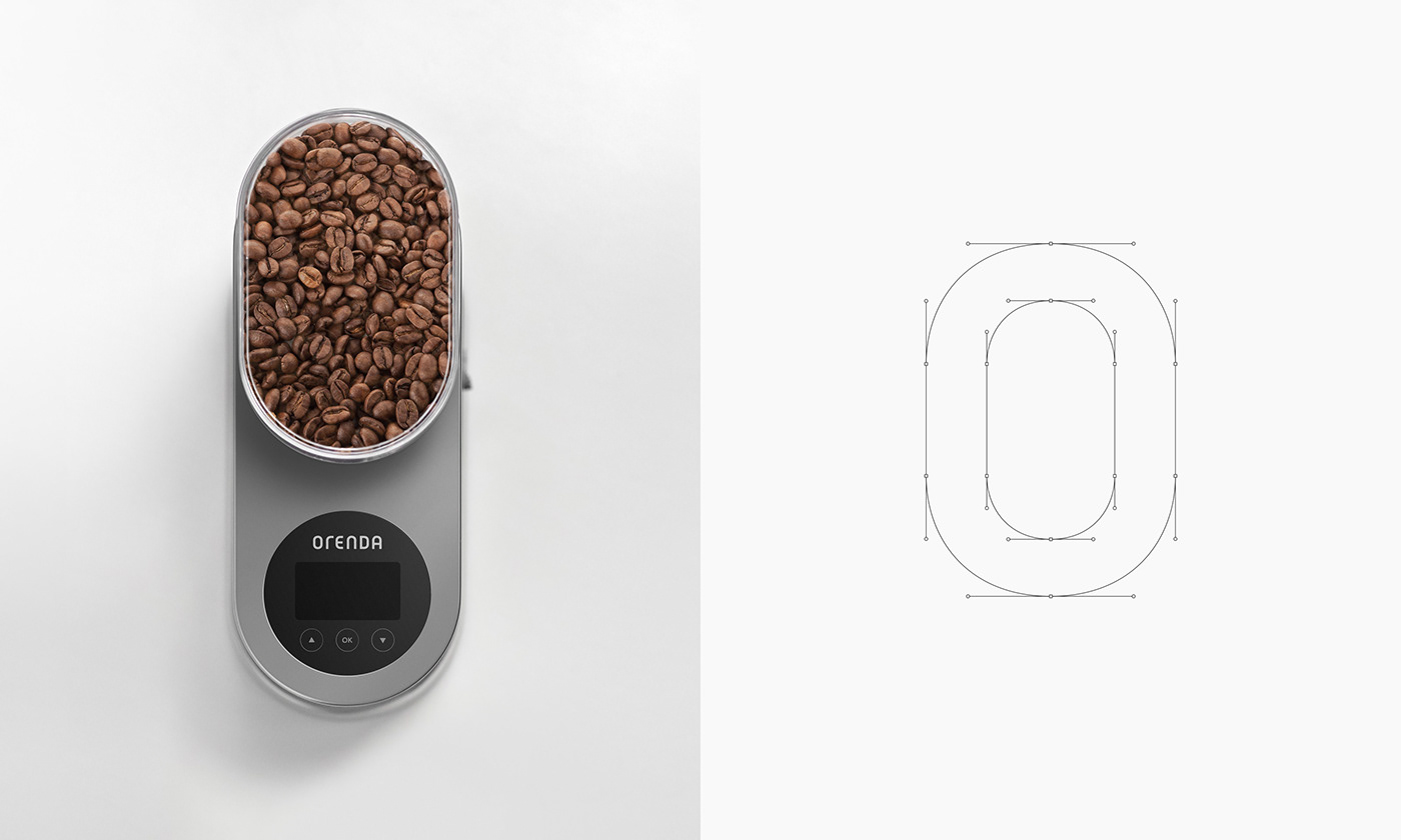 brewing Coffee coffee beans design identity Logotype machine minimalist silver White