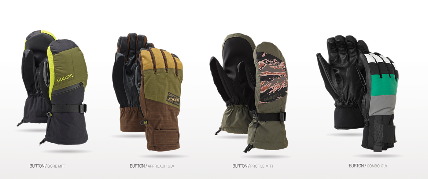 Outerwear action sports mitts burton Snowboarding gloves