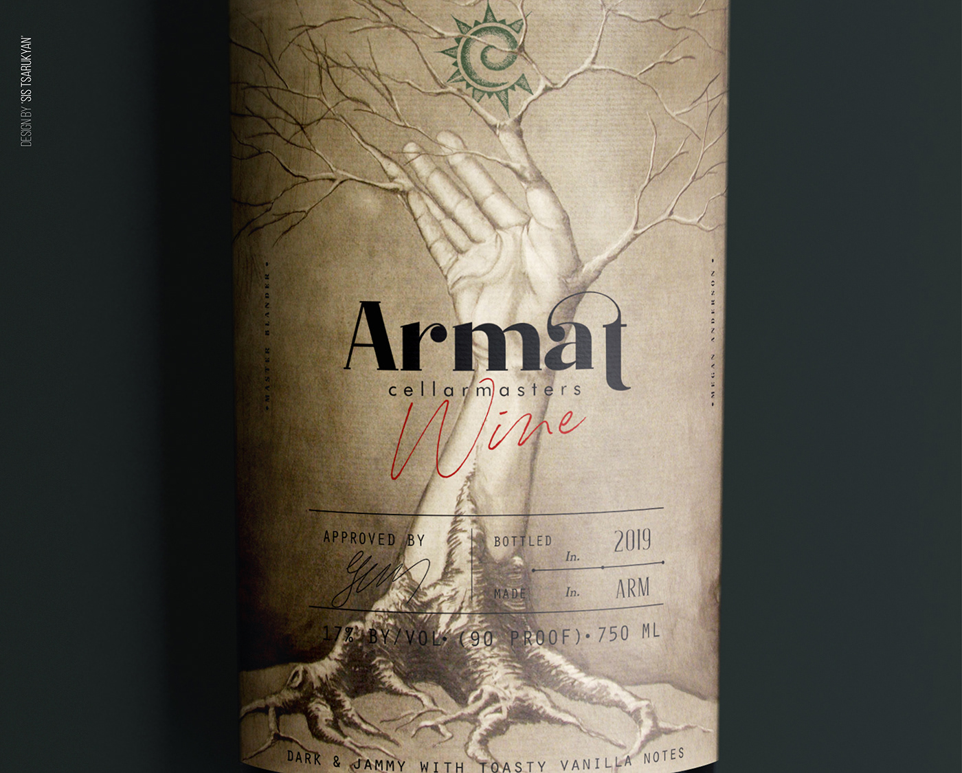 art Behance creatice ILLUSTRATION  Label Product desigbn top wine design wine