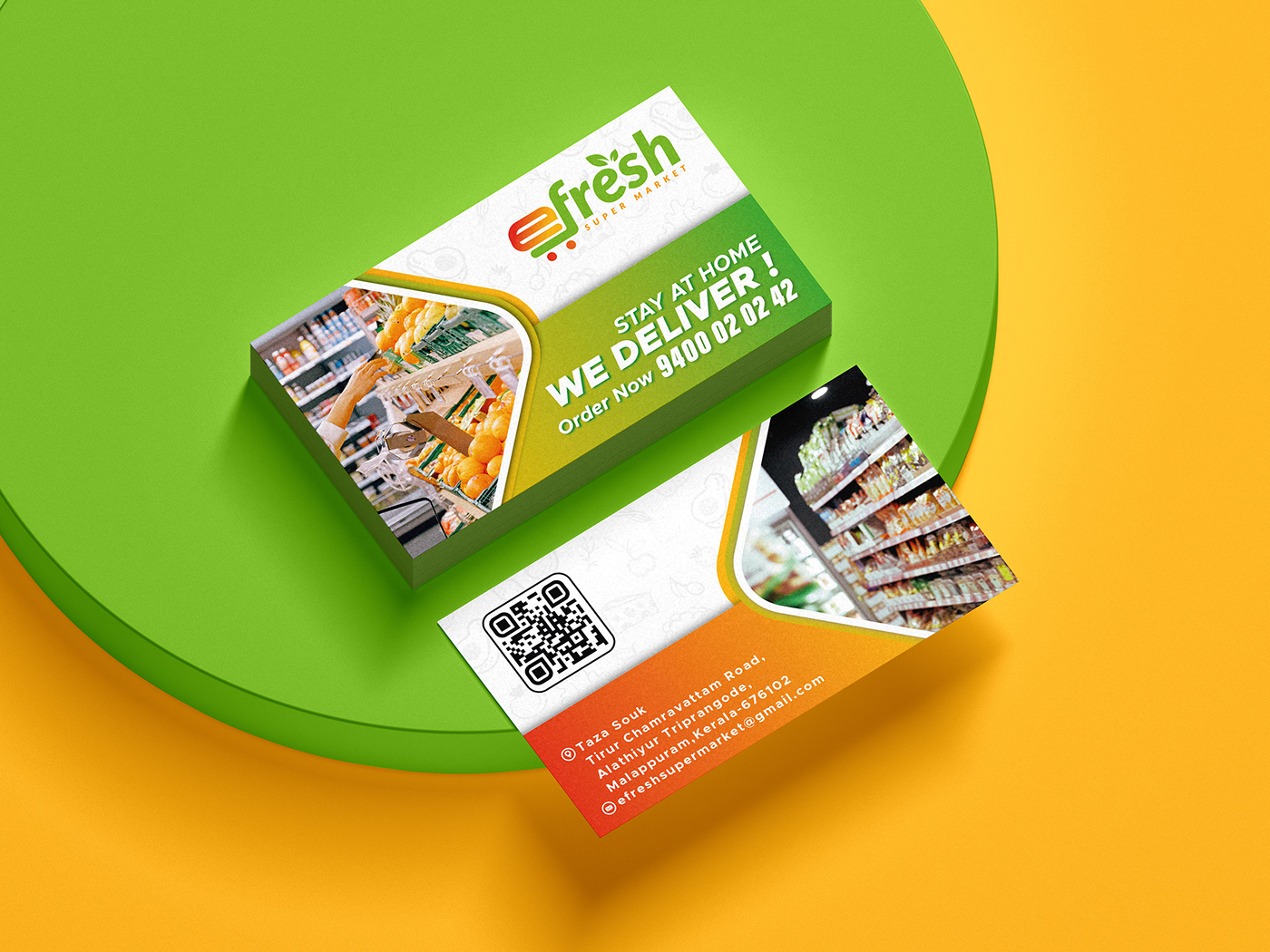 brand identity branding  Flyer Design ID card design Logo Design membership card Mockup packaging design product design  Supermarket