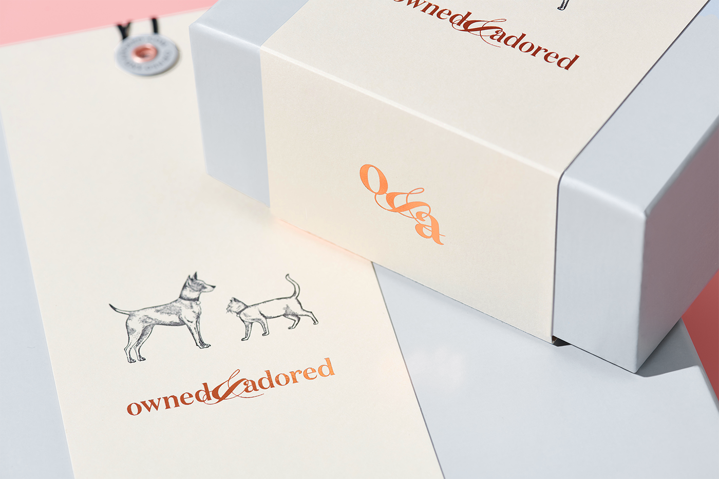 Anagrama anagramastudio mexico design branding  Pet Packaging collars identity pink