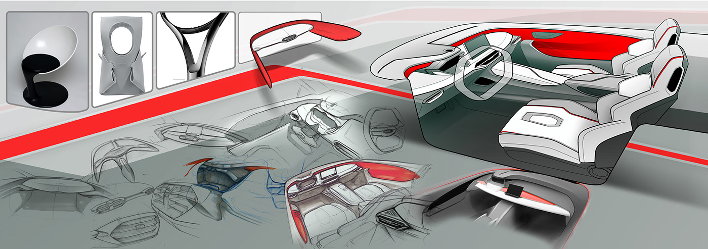 automotive   concept Drawing  handsketch sketch sketchboard Virtual reality vr