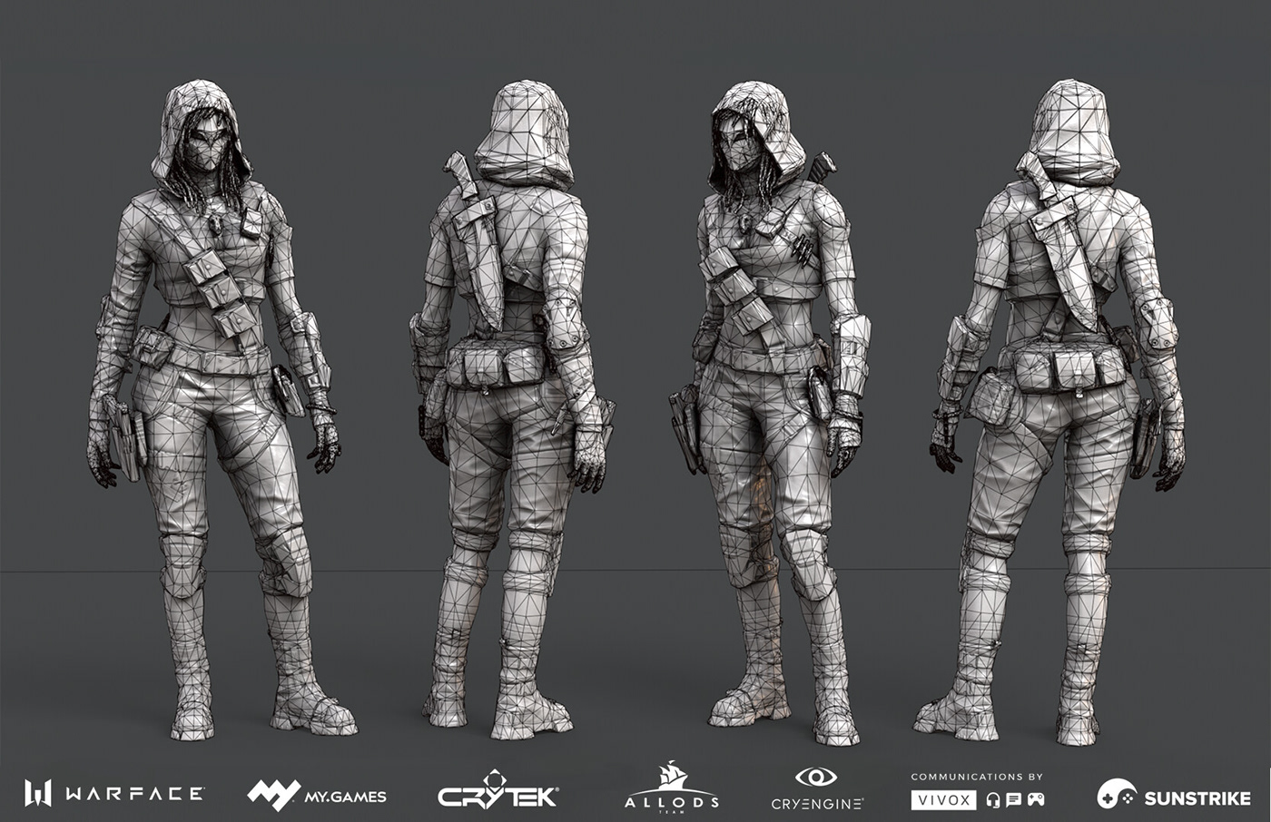 digital3d gameart SunstrikeStudios 3D warface mygames characters digitalart