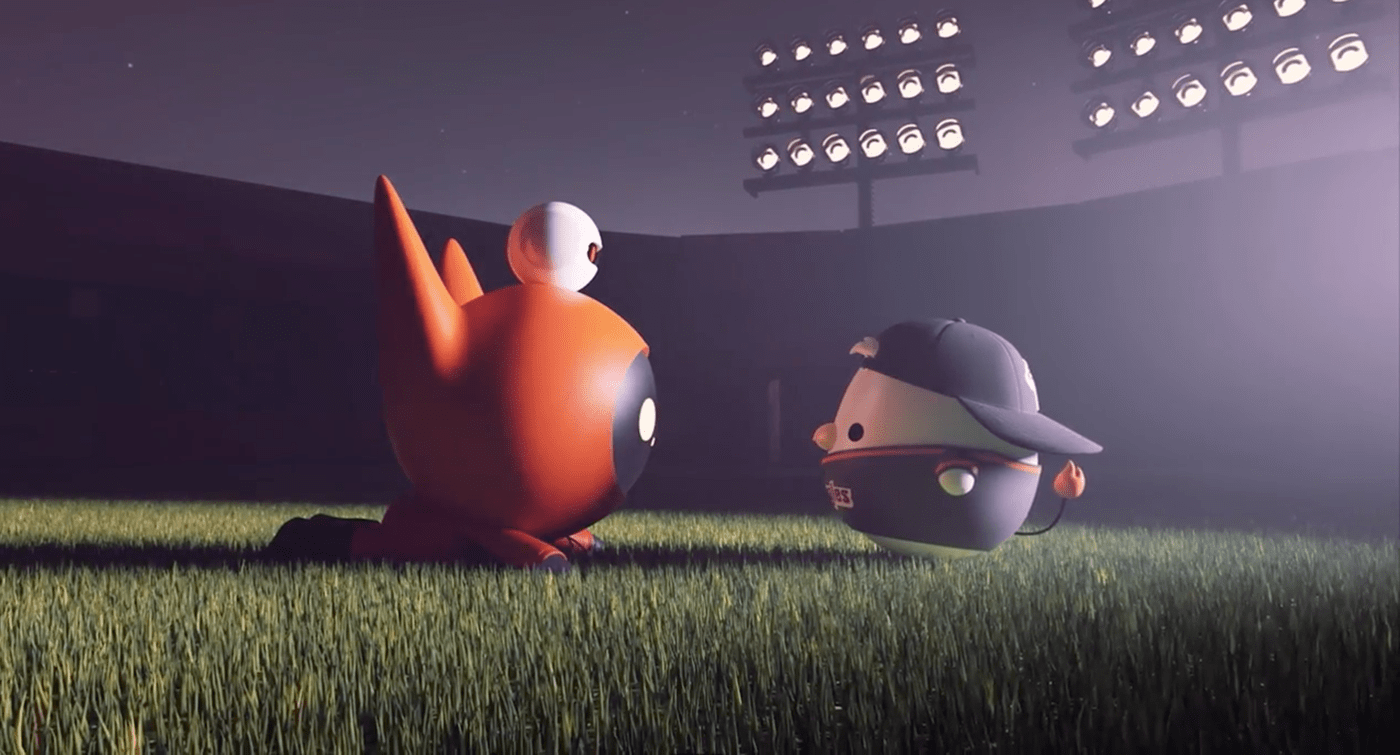 3d animation animation  baseball c4d Character Character design  ILLUSTRATION  Sports Design 캐릭터 캐릭터디자인