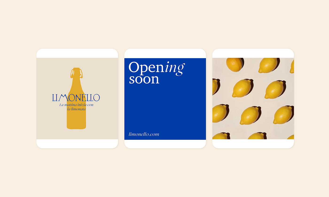 adobe illustrator brand identity branddesign lemonade logodesign Logotype Packaging design Italy lemon Minimalism