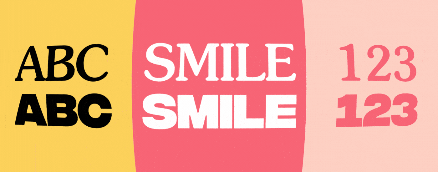 smile interactive Fun pink branding  millennials