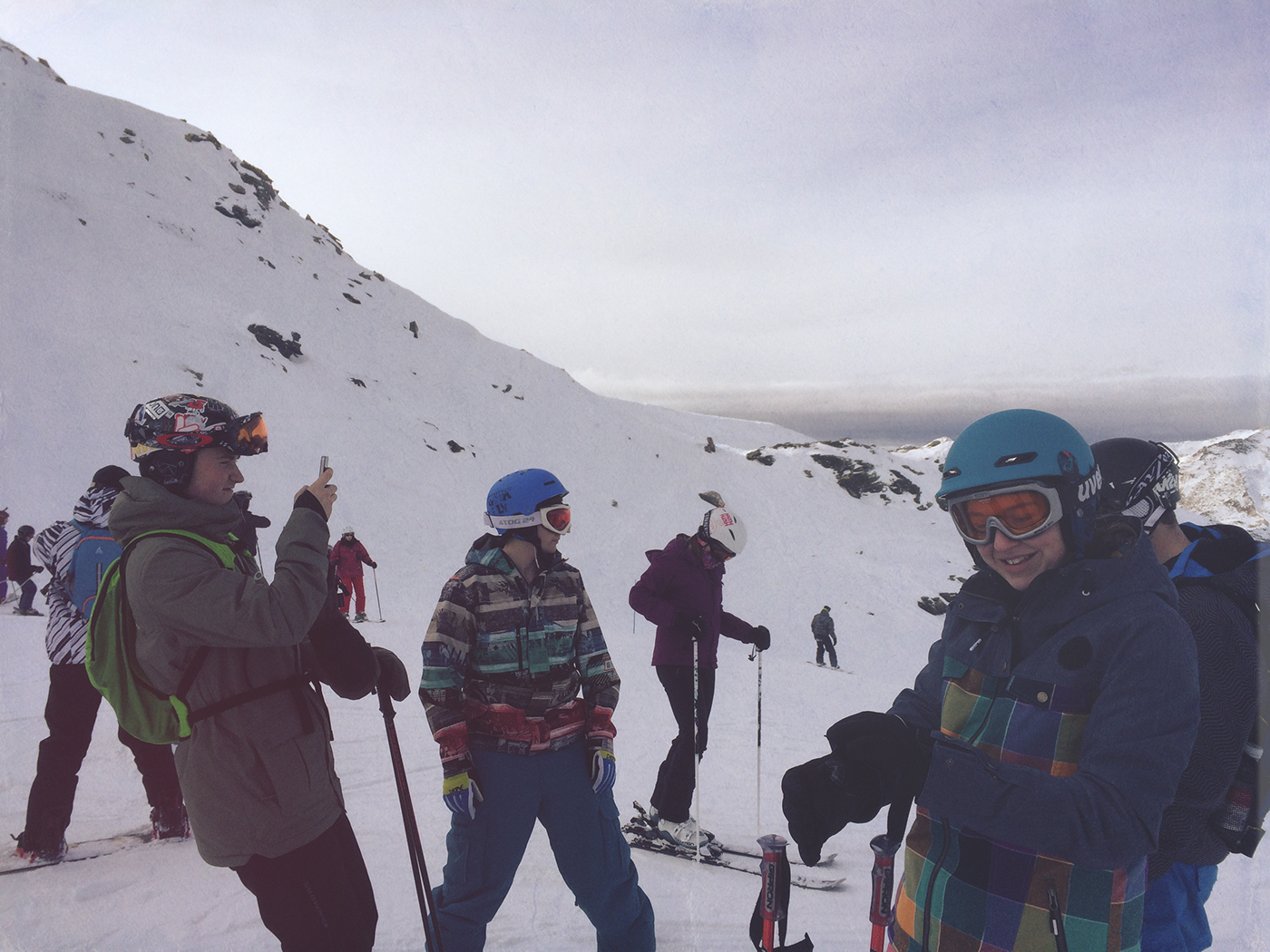 snow lincoln Ski snowboard alps Val Thorens snowsports video winter france University skiing Snowboarding gopro filter