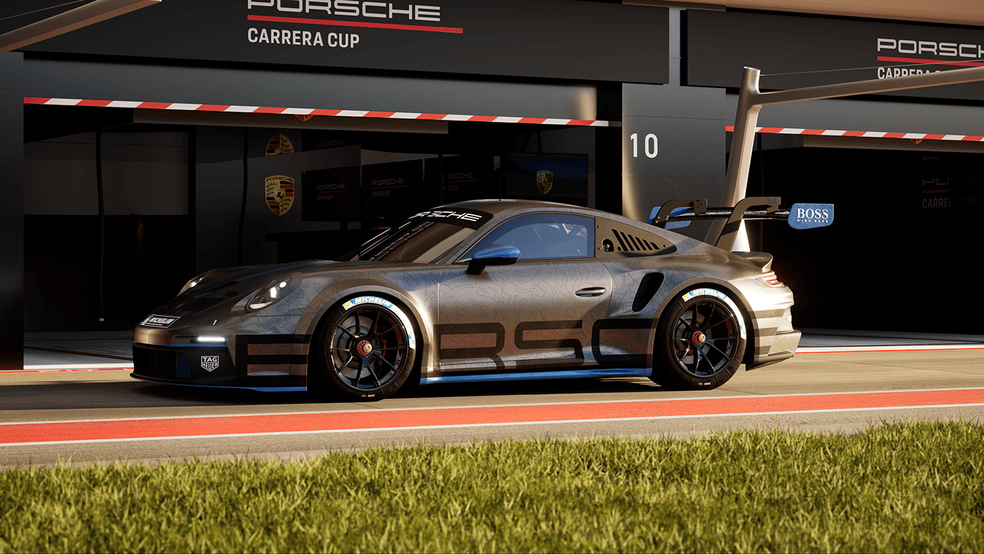 Porsche Porsche 911 porsche design Porsche GT3 circuit Silverstone Racing race Livery f1