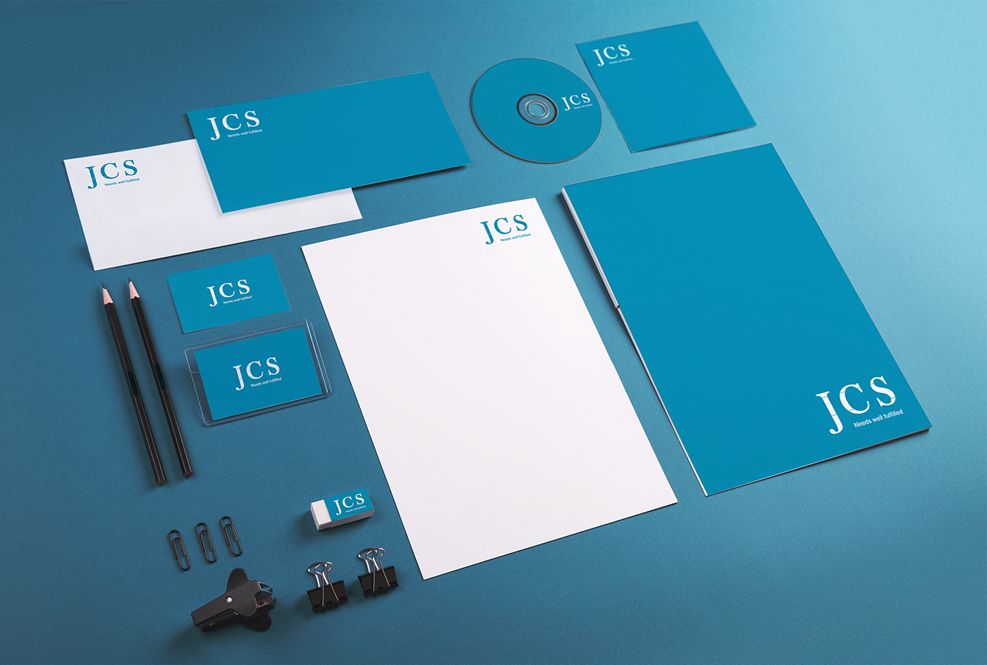 Consulting blue logo card business identity corporate typographe antiqua