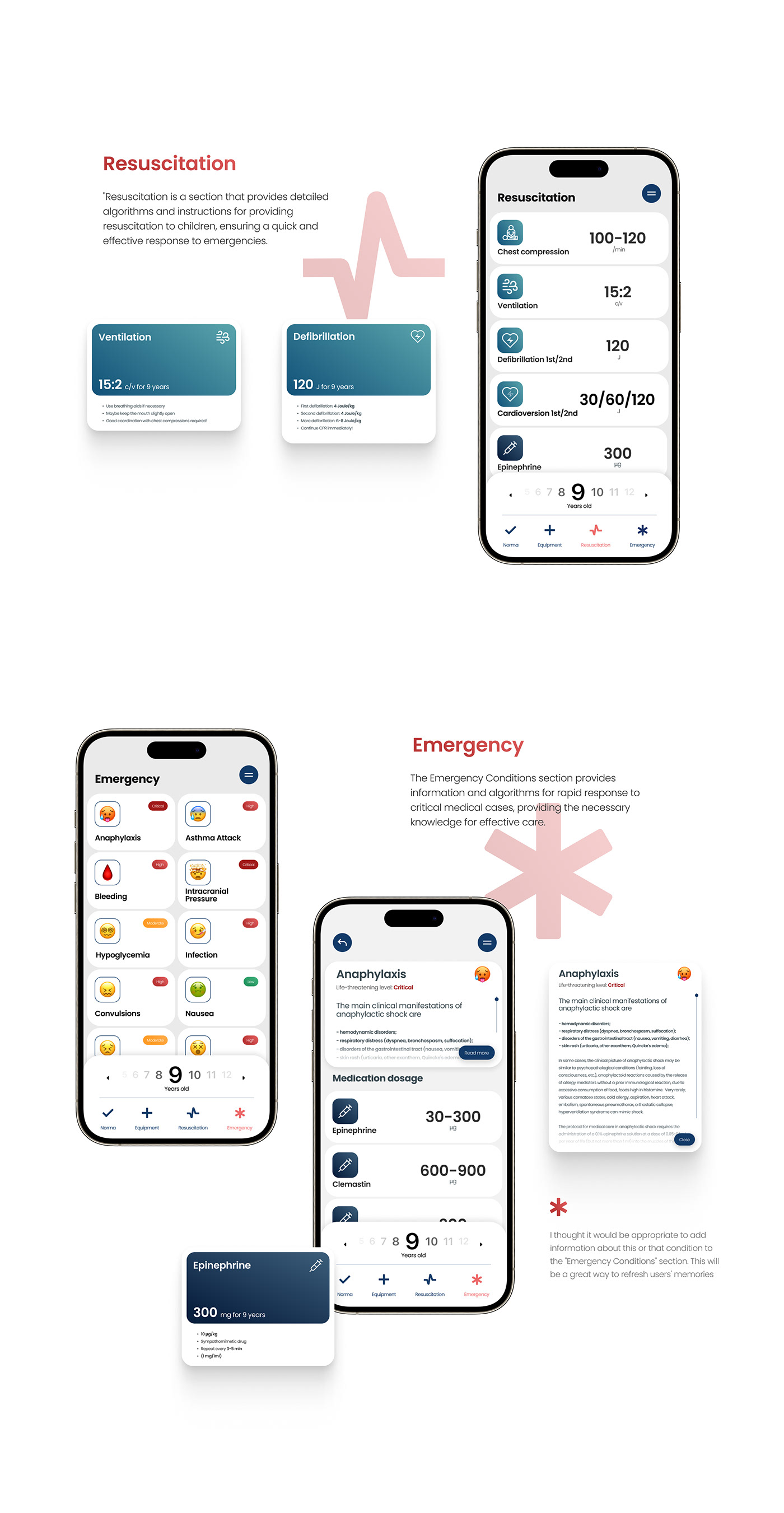 medical design UX design Mobile app ux/ui redesign Figma app design user interface
