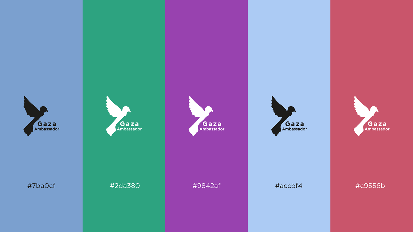 ambassador bird brand identity branding  business card identity logo map Stationery visual identity