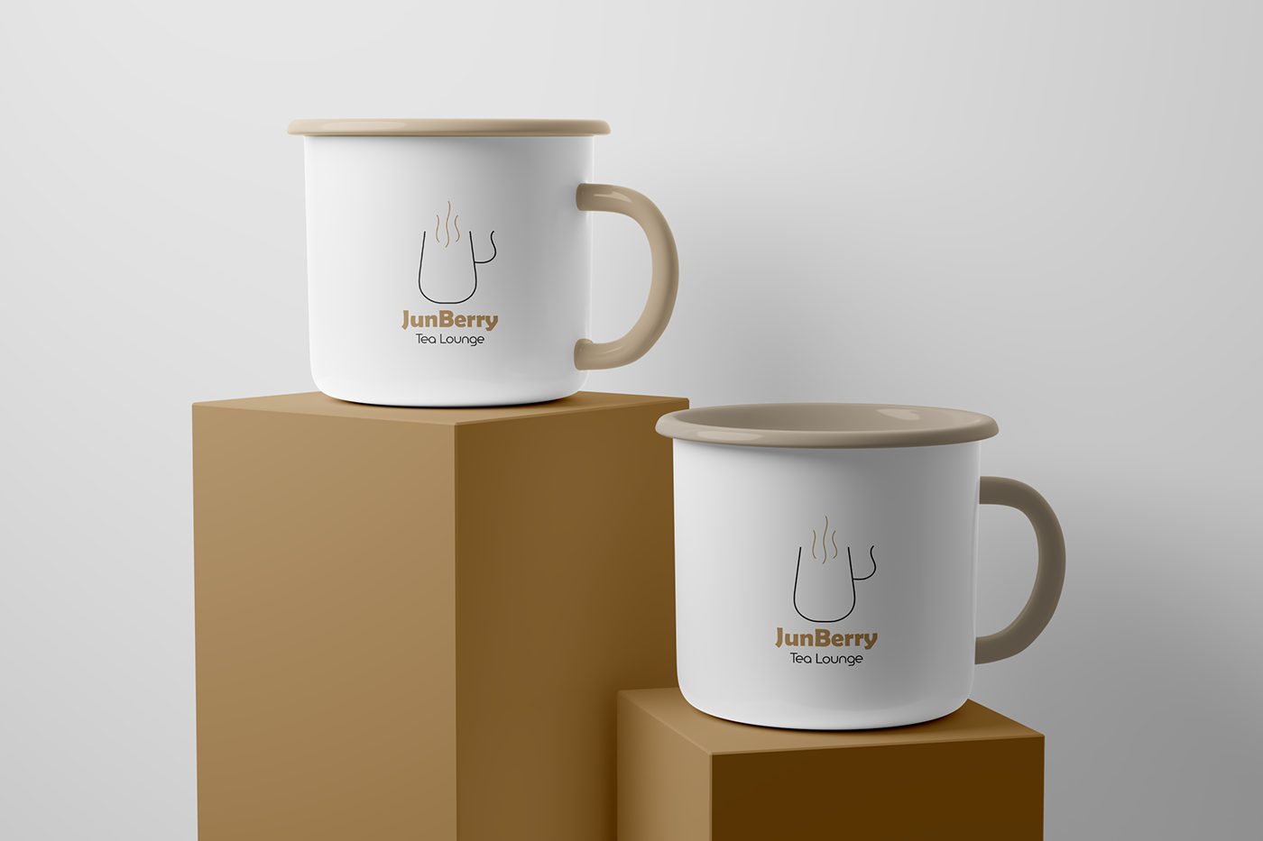 Illustrator Logo Design brand identity logos branding  Branding design ideas tea restaurant logo Brand Design