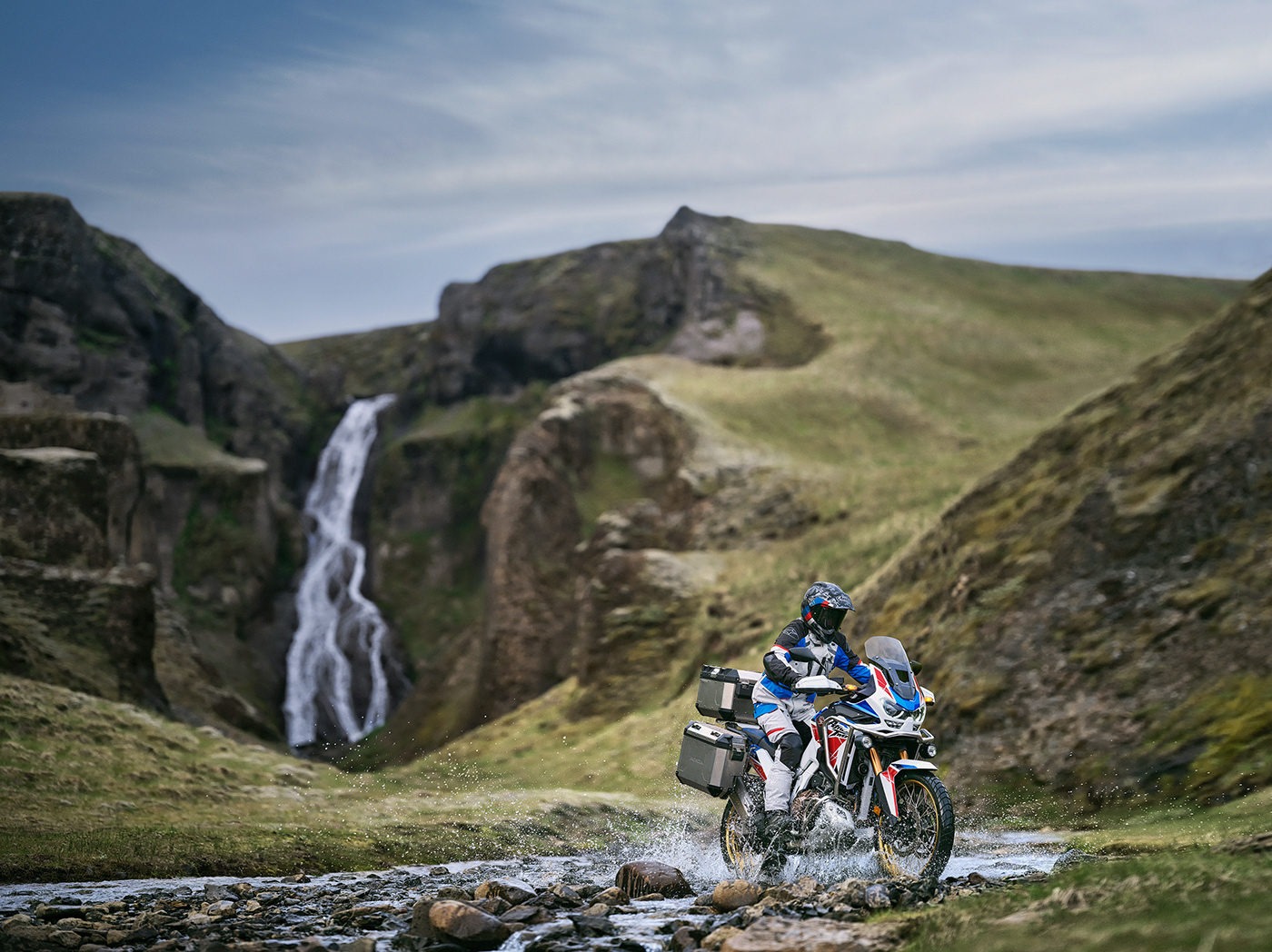 Africa twin iceland Landscape motorcycle Nature Offroad Photography 