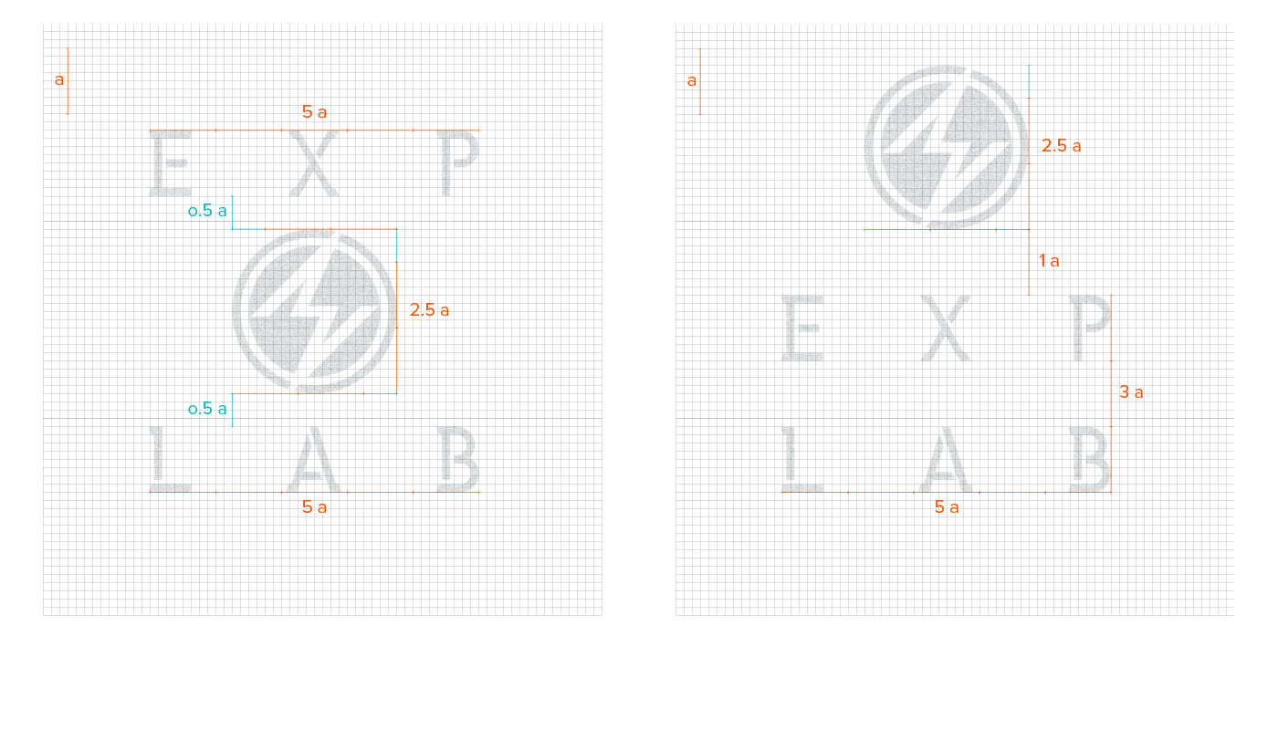 brand identity logo lab experience design Experience exp