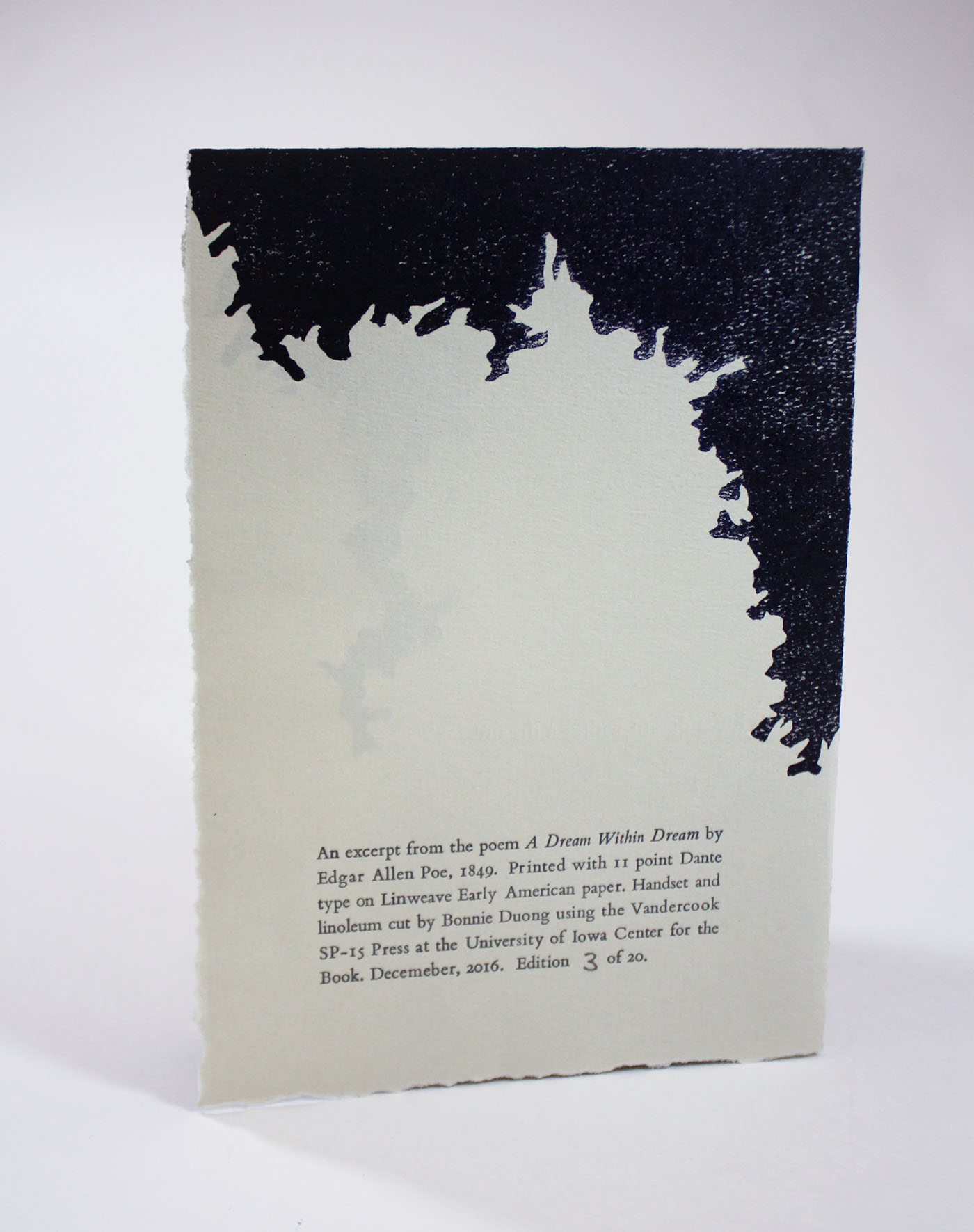 letterpress printmaking Book Arts tyopgraphy