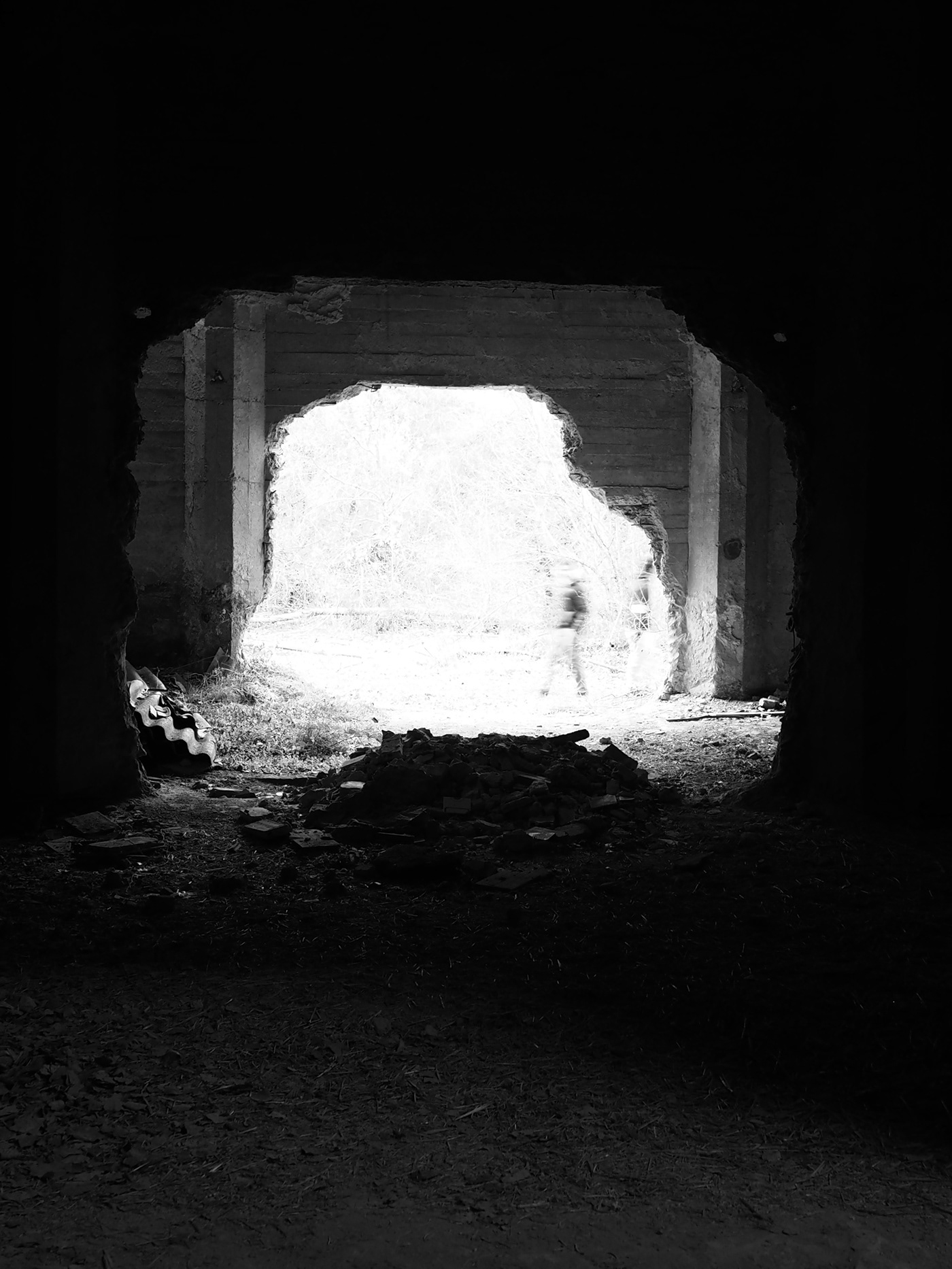 abandoned architecture black and white catalunya Documentary  pallars photografy monochrome urbex Xerallo