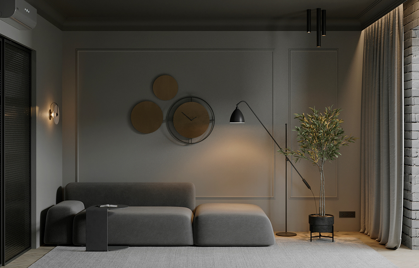 visualization Render 3ds max corona CGI architecture 3D interiordesign bedroom
