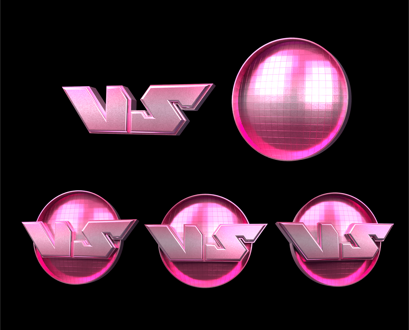mnet karaoke mirrorball disco music survival brand identity Logo Design 노래방 노래방VS