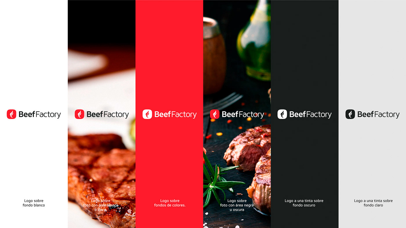design identity packaging design branding  cooking beef restaurant brand identity brand strategy brand style guide