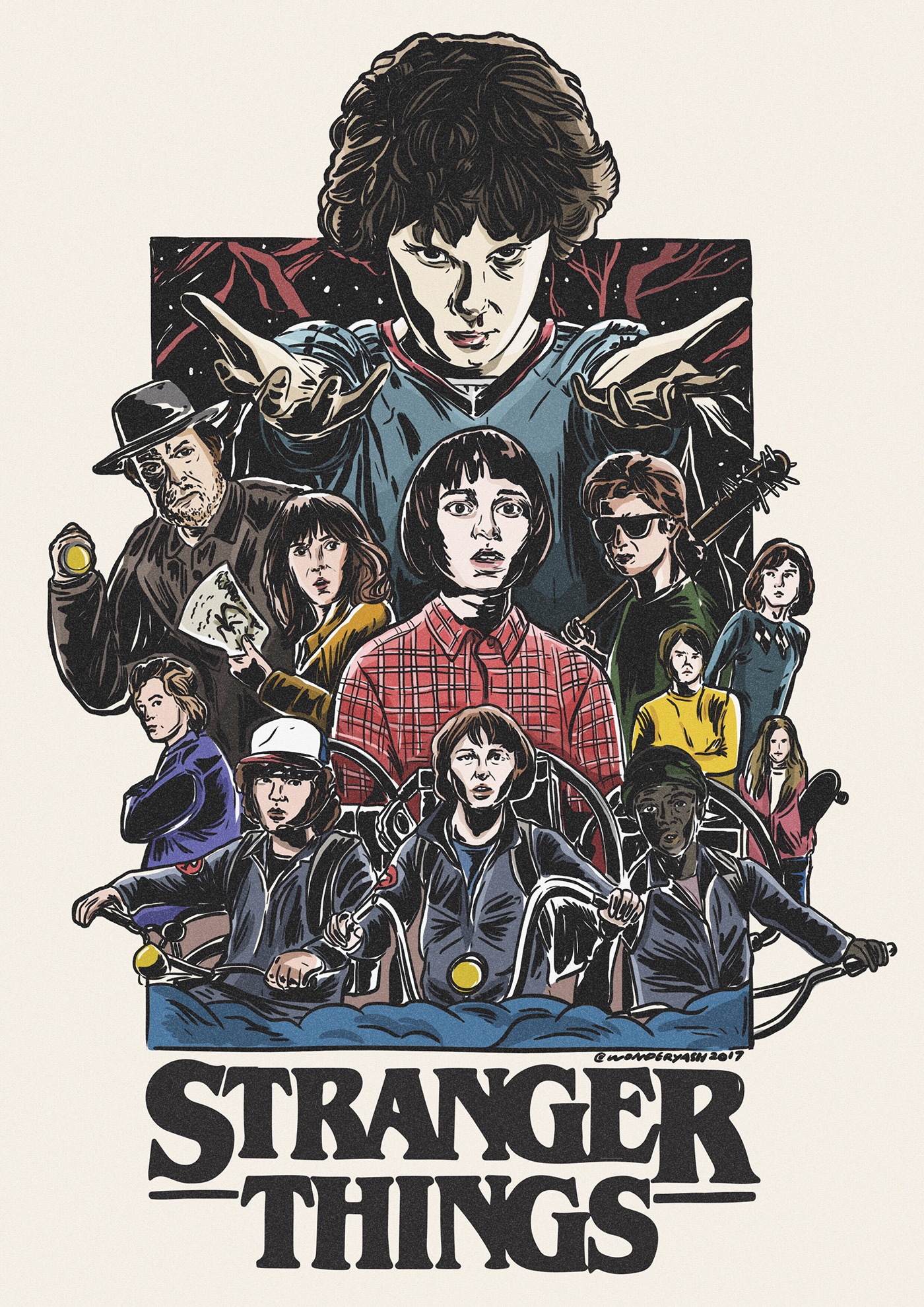 Kyle Lambert  Stranger Things 3  Poster