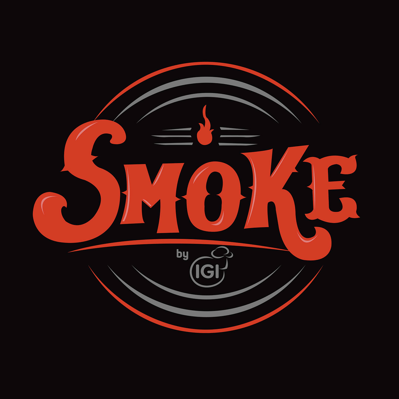 grill Smoked beef meat steak Grill logo branding  logo Urban
