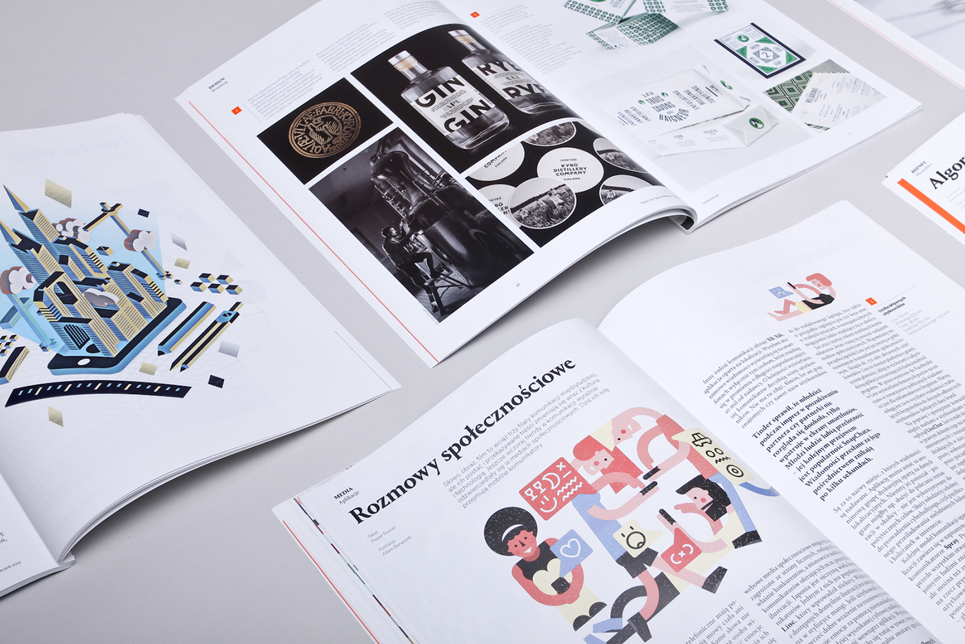 Adobe Portfolio FUTU futugroup futumag studio design warsaw marcinkowski kaplon brochure magazine poland