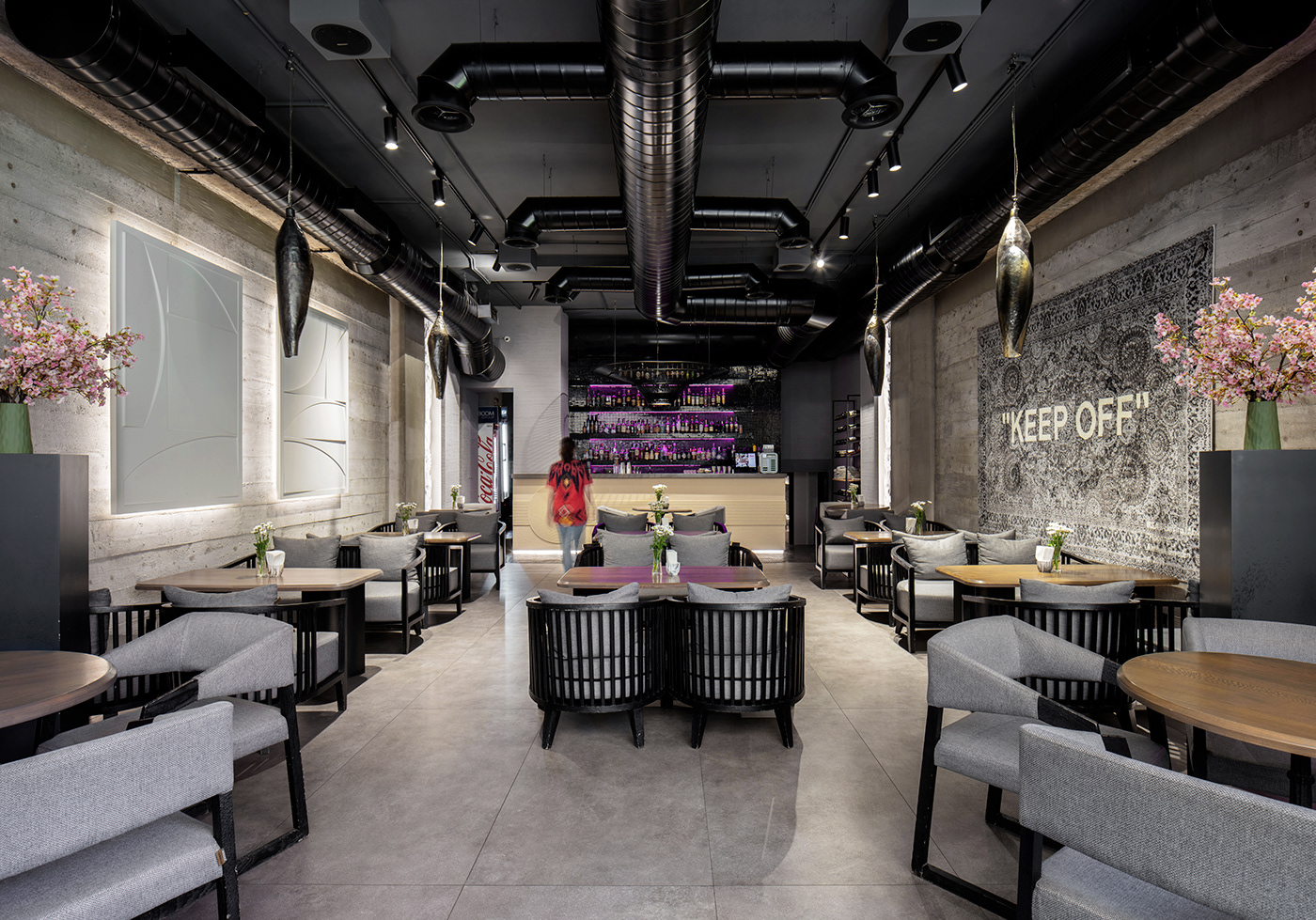 interior design made for Panda Hookah Lounge