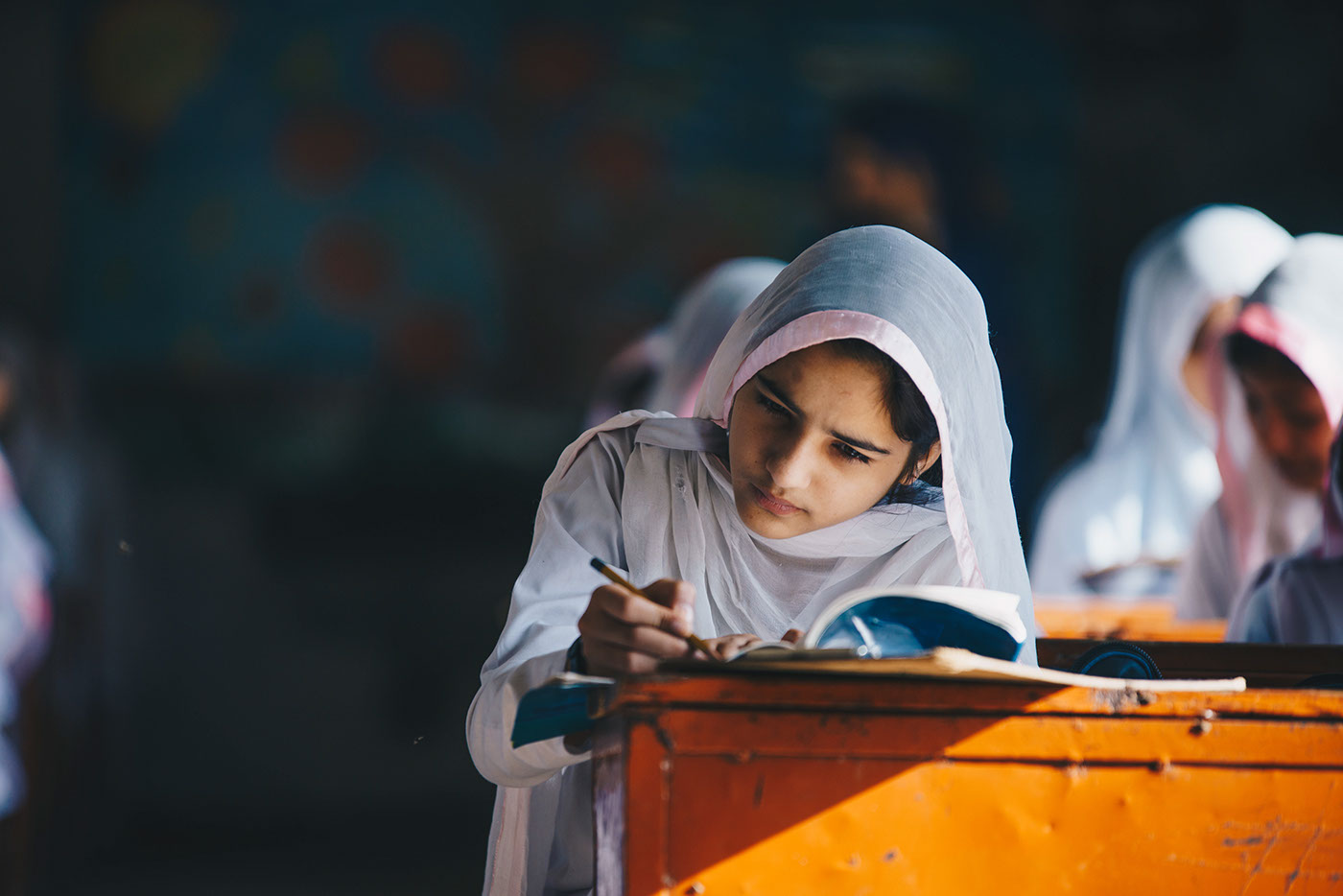 shoot girls school Education symmetry underprivileged literacy development journalism  
