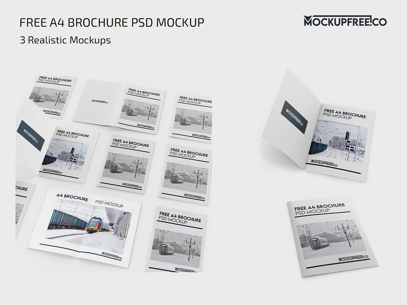 а4 branding  brochure mock up Mockup mockups photoshop psd template templates