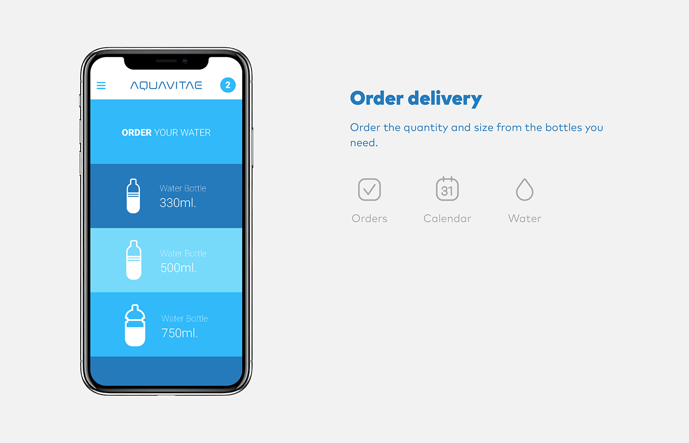 Mobile app app applicaton digital minimal simple flat Interface tast Order buy