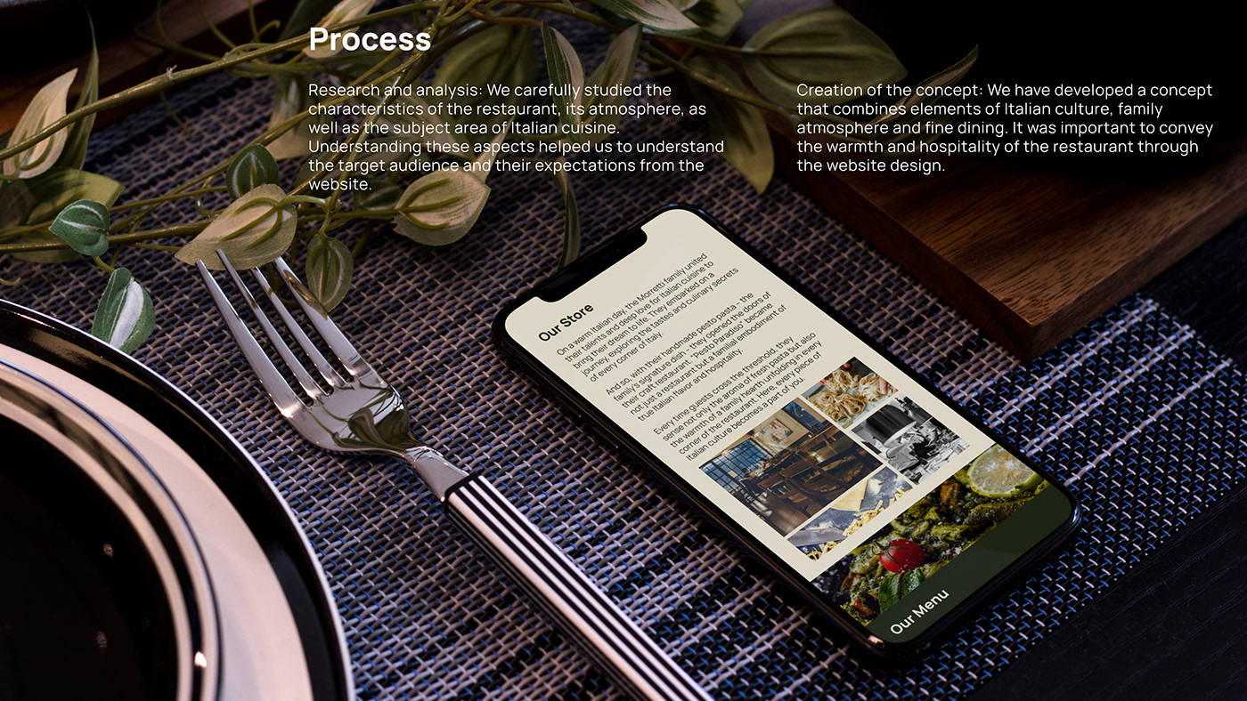 Web Design  UI/UX user interface landing page HORECA Food  restaurant brand design Figma
