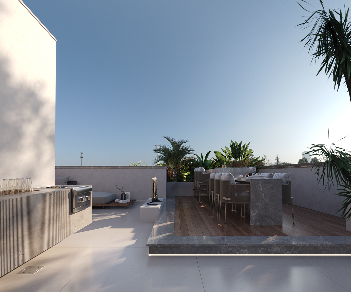indoor architecture Outdoor exterior 3D 3ds max archviz Render visualization corona