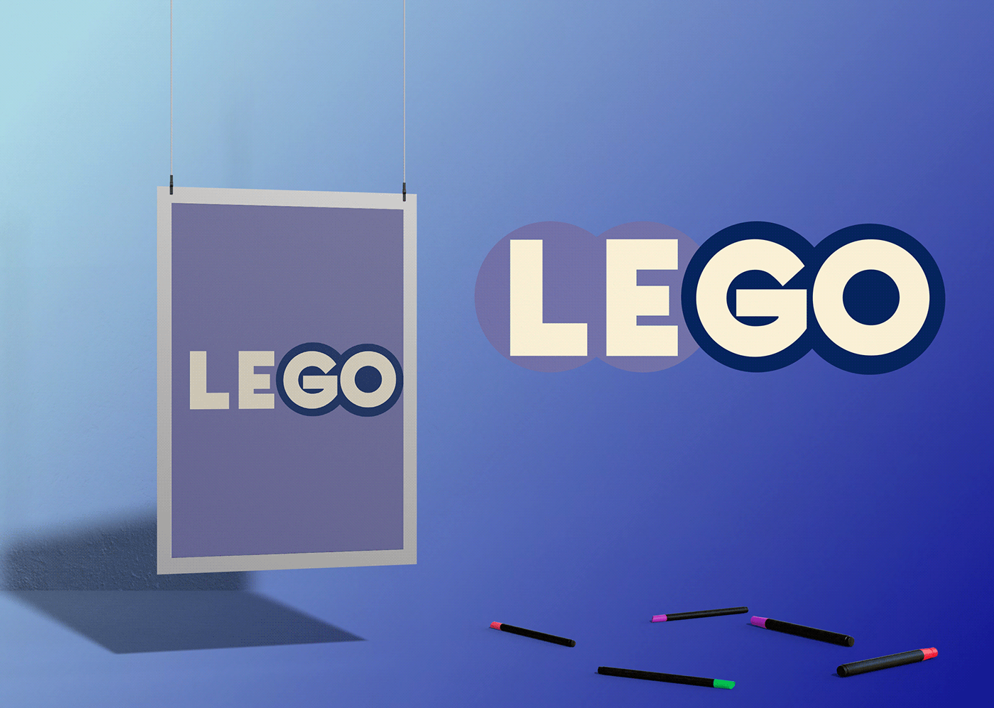 billboard Corporate Identity graphicdesign kurumsalkimlik LEGO Logotype poster logo Toyz