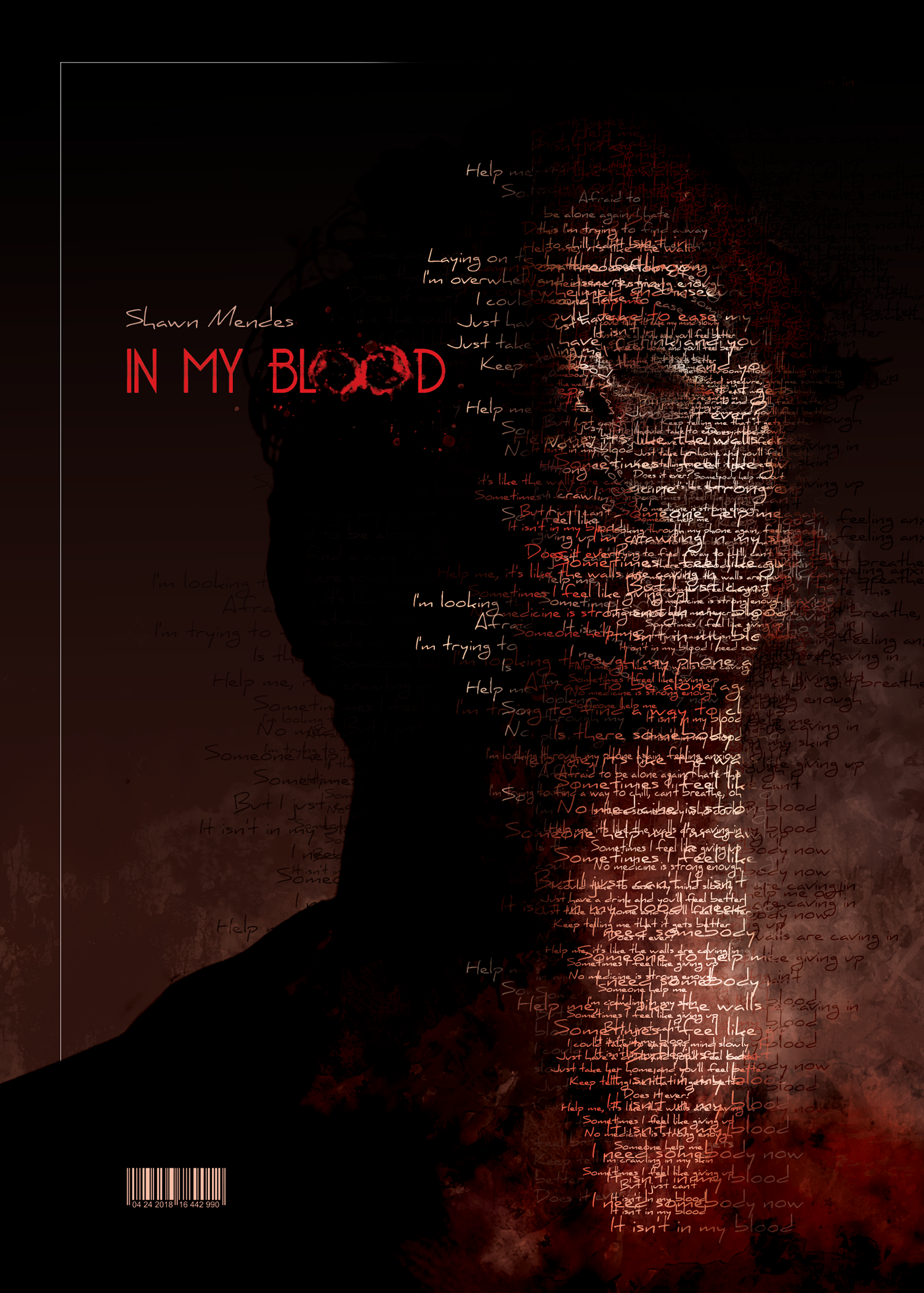 typography   blood boy