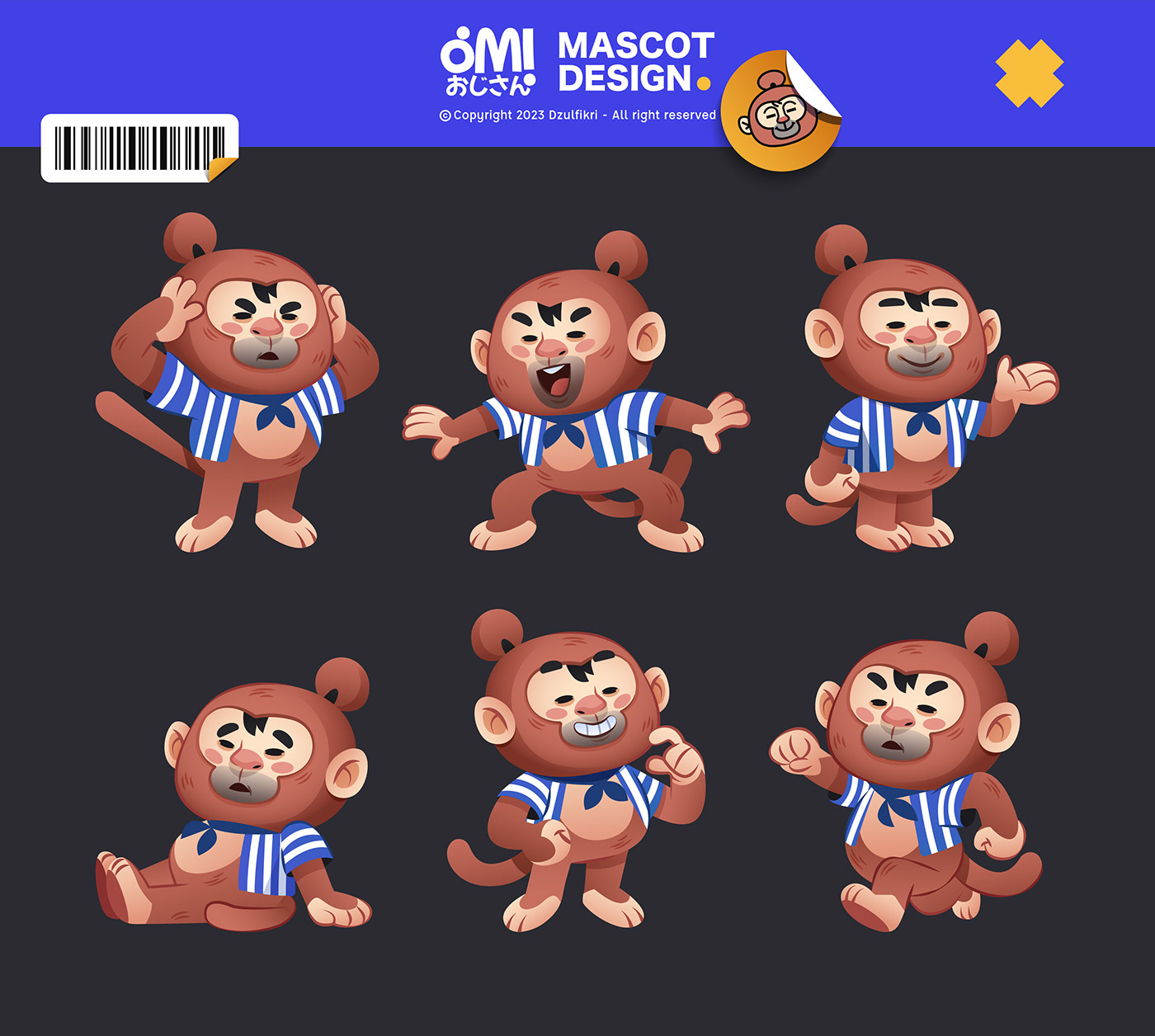 Mascot Character Character design  mascot design Intelectual Property ILLUSTRATION 