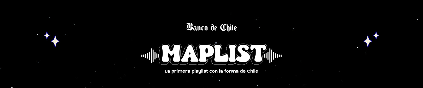 lollapalooza chile case Banco de Chile mapa youtube playlist art direction  craft Audio