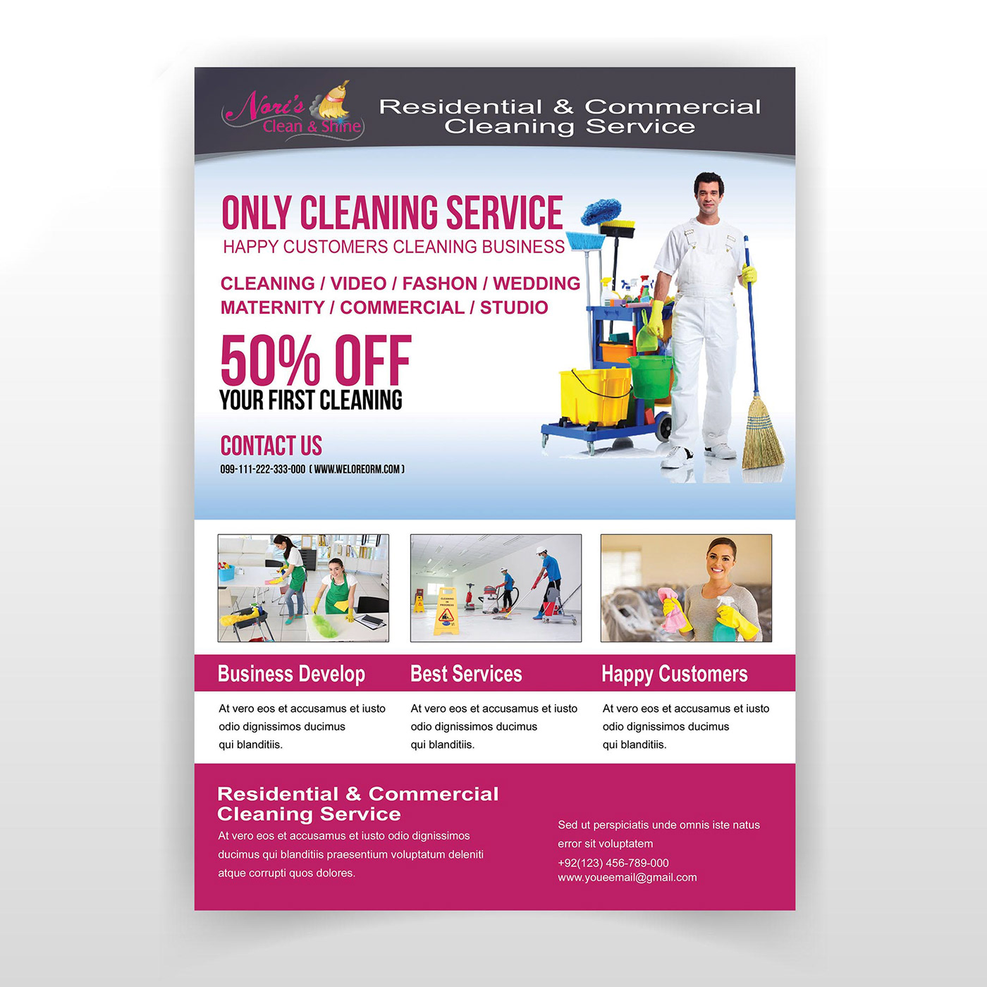 advertisement business carpet carpet cleaning clean Clean service cleaning business creative creative flyer design
