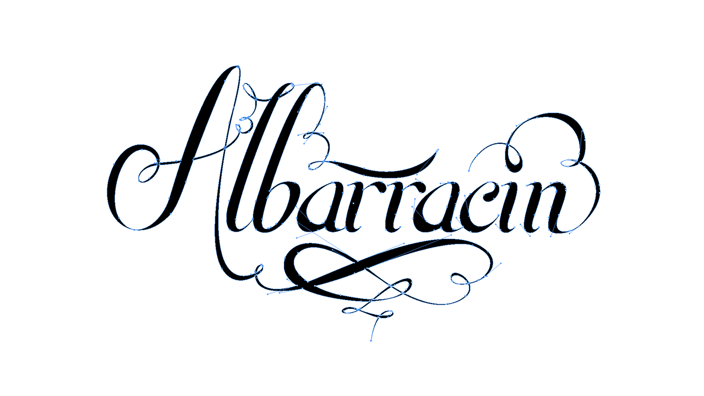Handmande lettering lettering atmosphere albarracin spain