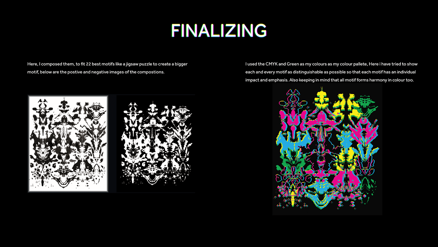 colourfull imagination Inkblots print psychedelic textile trippy print design  textile design  party