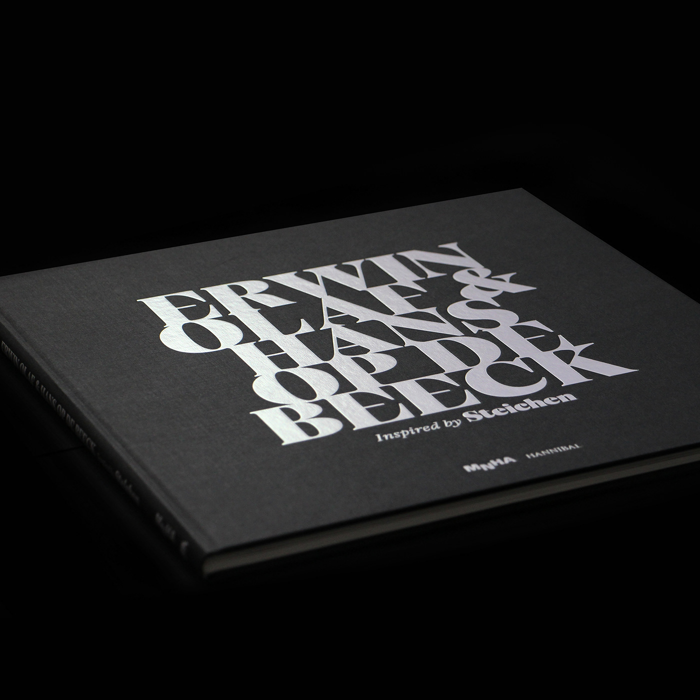artbook black and white book design Catalogue Erwin Olaf hans op de beeck hotfoil luxembourg Photography  watercolor