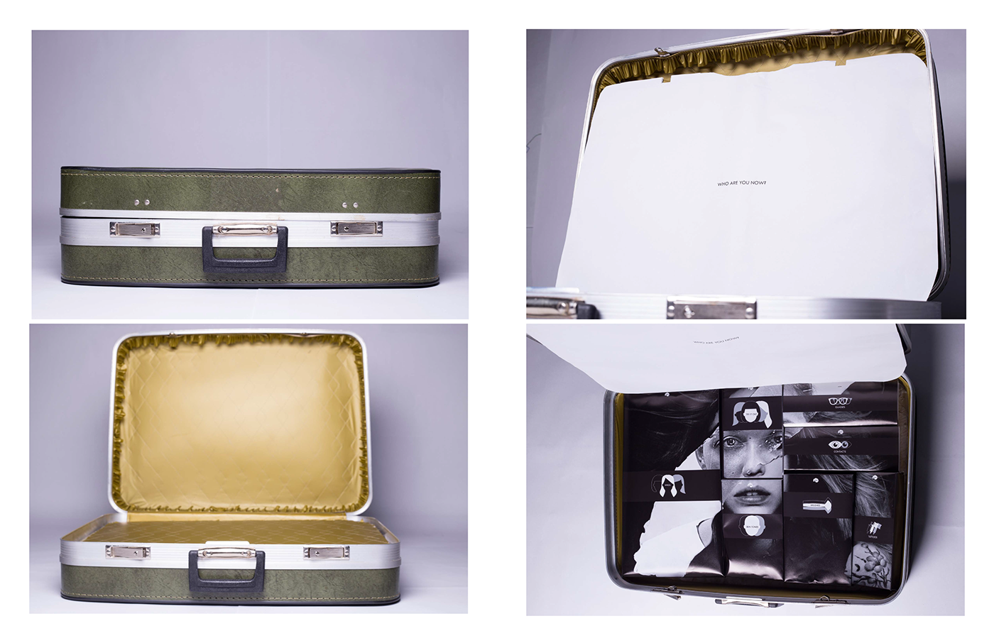 disguise kit vintage avant garde suitcase hidden