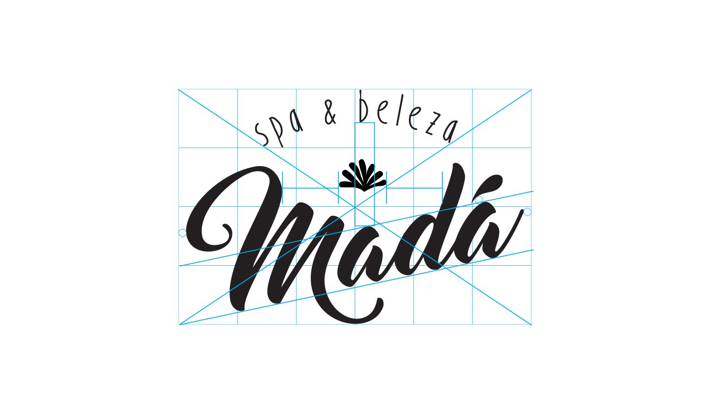 brand logo identidade marca madalena vila madalena mada bar e beleza beauty bar nail bar beauty saloon