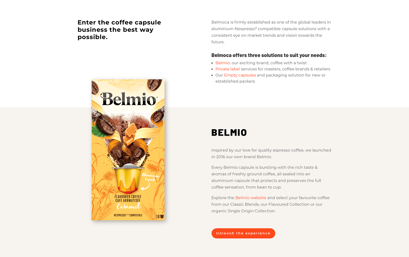 antwerp belgium capsules Coffee Wordpess hosting Wordpress Website