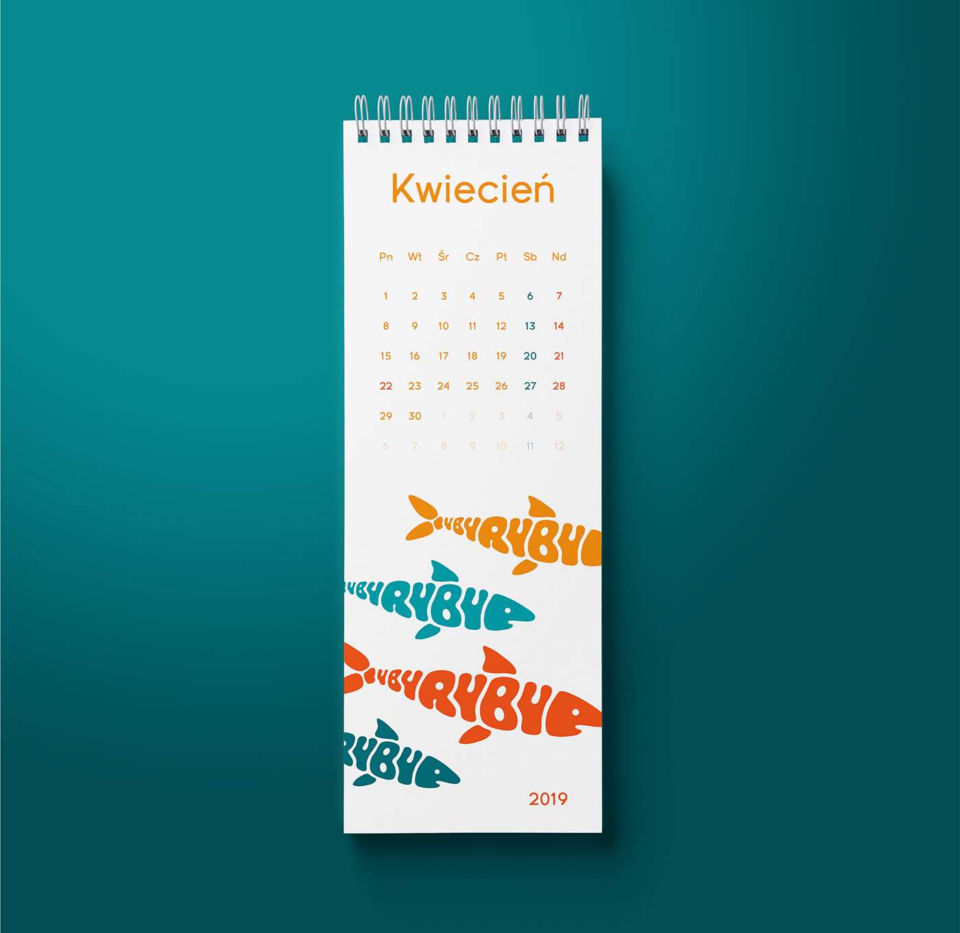 graphicdesign kalendarz calendar typographic illustrations color edytorial Layout student project